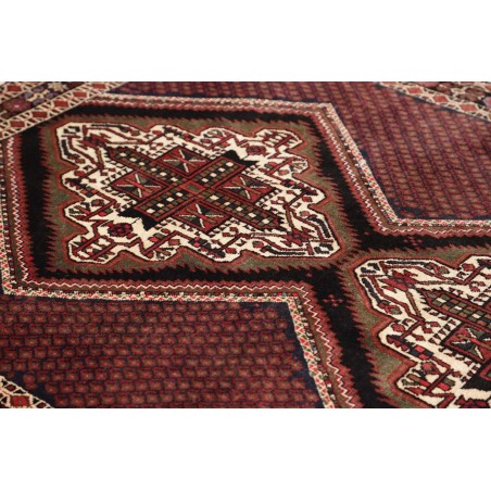 Tappeto Shahreza Persia grigio marrone 136x178