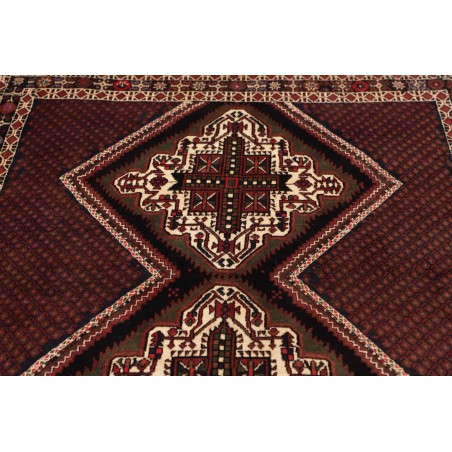 Tappeto Shahreza Persia grigio marrone 136x178