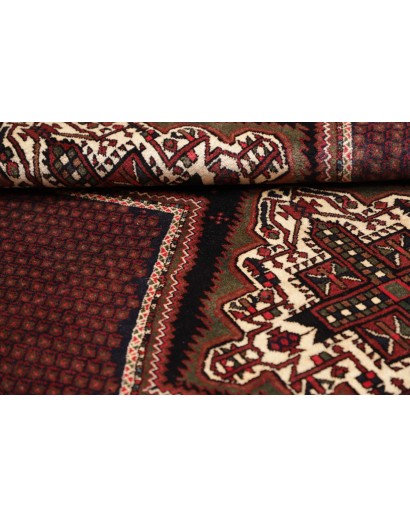 Tappeto Shahreza Persia grigio marrone 136x178