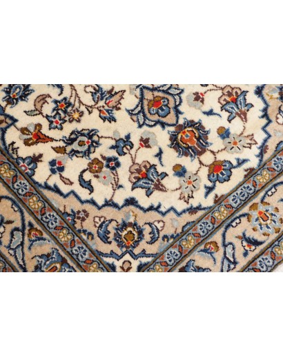 Tappeto Kashan Fine Persia beige grigio 97x145