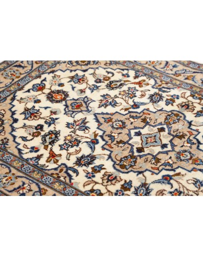 Tappeto Kashan Fine Persia beige grigio 97x145