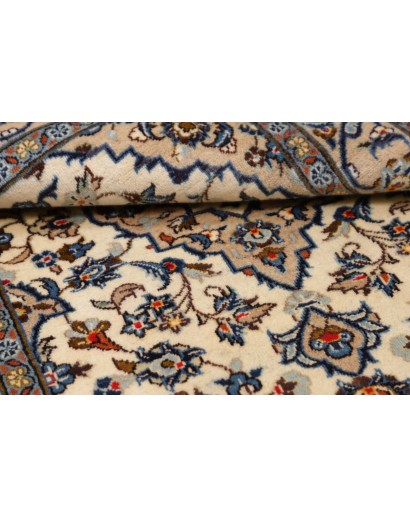 Tappeto Kashan Fine Persia beige grigio 97x145