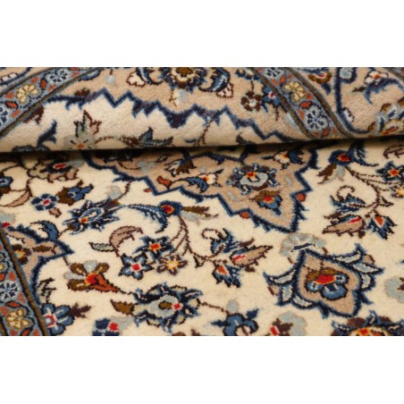 Tappeto Kashan Fine Persia beige grigio 97x145