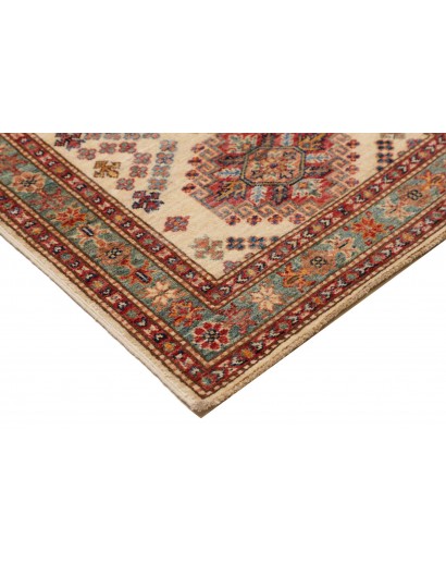 Tappeto Kazak Fine Pakistan arancione grigio 79x404