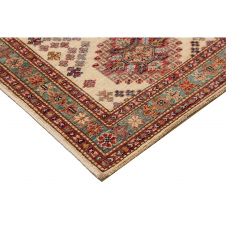 Tappeto Kazak Fine Pakistan arancione grigio 79x404
