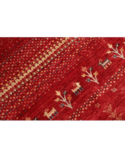 Tappeto Siva Pakistan marrone giallo 248x303