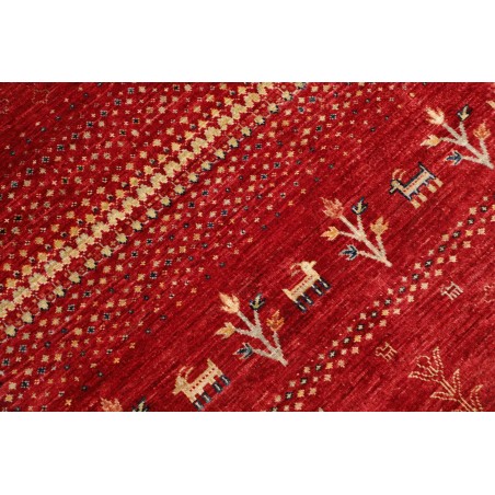 Tappeto Siva Pakistan marrone giallo 248x303