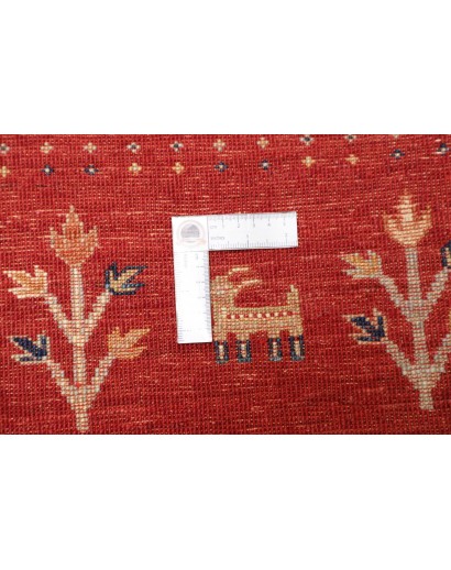 Tappeto Siva Pakistan marrone giallo 248x303