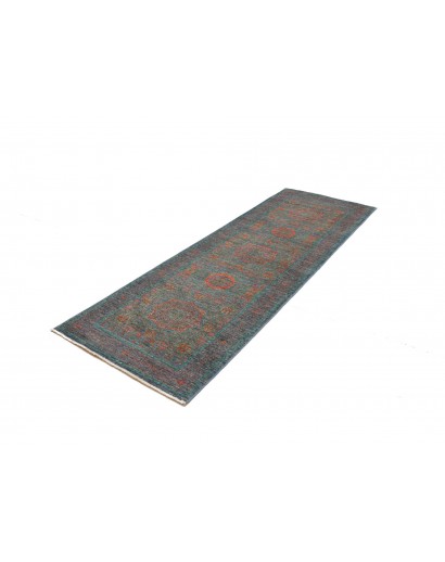 Tappeto Mamlouk Pakistan azzurro 82x240