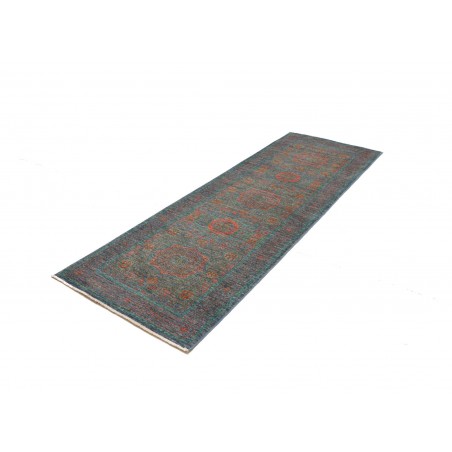 Tappeto Mamlouk Pakistan azzurro 82x240