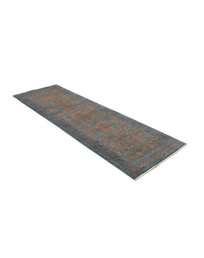 Tappeto Mamlouk Pakistan azzurro 82x240
