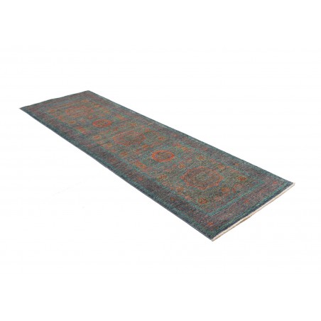 Tappeto Mamlouk Pakistan azzurro 82x240