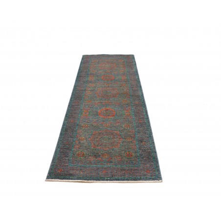 Tappeto Mamlouk Pakistan azzurro 82x240