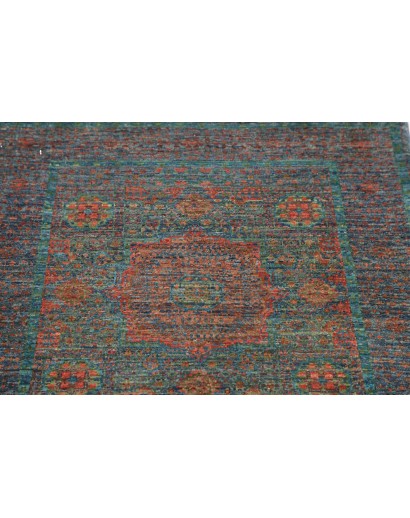 Tappeto Mamlouk Pakistan azzurro 82x240