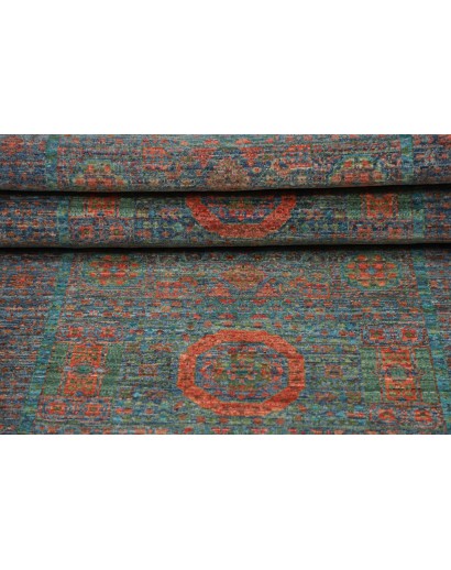Tappeto Mamlouk Pakistan azzurro 82x240