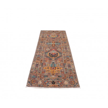 Tappeto Tribal Pakistan marrone grigio 78x205