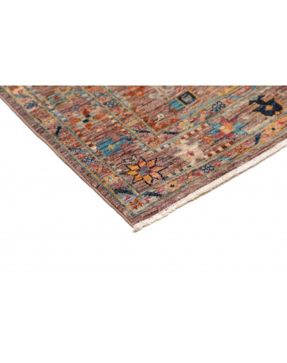 Tappeto Tribal Pakistan marrone grigio 78x205