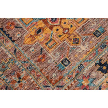 Tappeto Tribal Pakistan marrone grigio 78x205