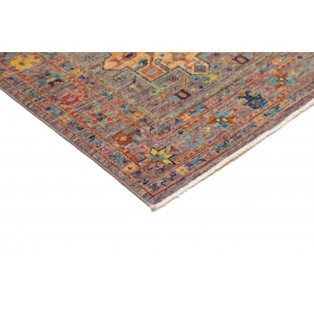 Tappeto Tribal Pakistan marrone grigio 77x259
