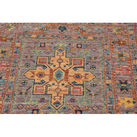 Tappeto Tribal Pakistan marrone grigio 77x259