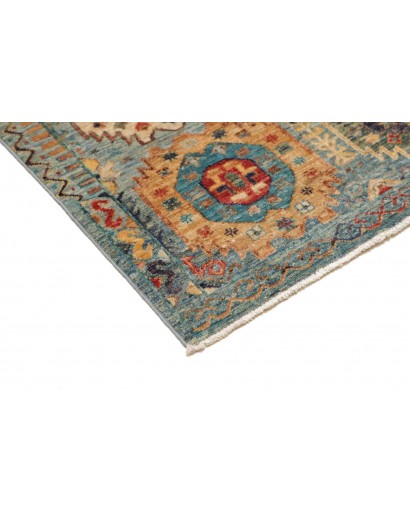 Tappeto Tribal Pakistan marrone grigio 82x273