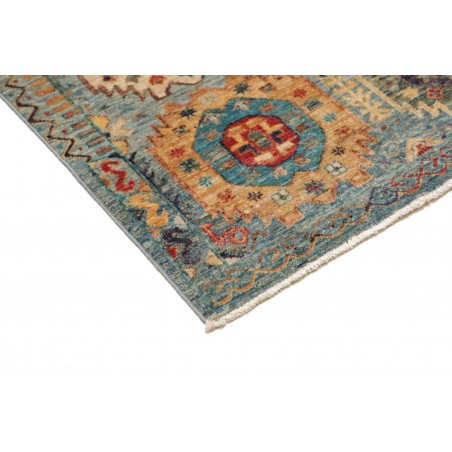 Tappeto Tribal Pakistan marrone grigio 82x273