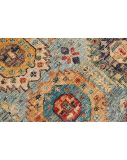 Tappeto Tribal Pakistan marrone grigio 82x273