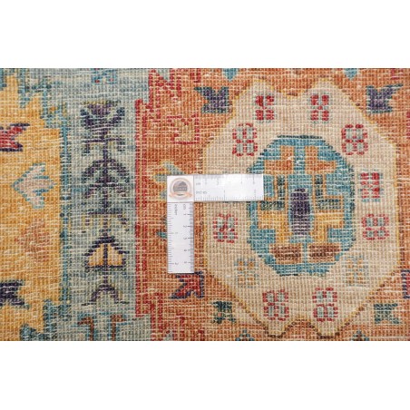 Tappeto Tribal Pakistan marrone grigio 82x273
