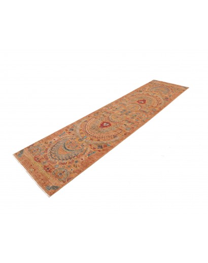 Tappeto Shahi Fine Pakistan arancione 79x305