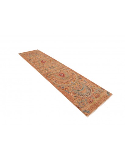 Tappeto Shahi Fine Pakistan arancione 79x305