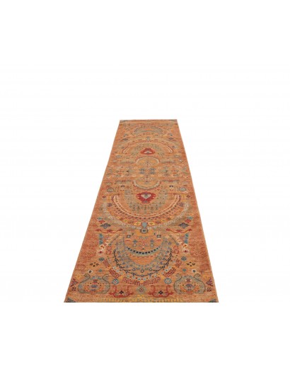 Tappeto Shahi Fine Pakistan arancione 79x305