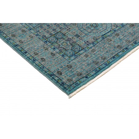 Tappeto Mamlouk Pakistan grigio azzurro 80x293