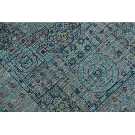 Tappeto Mamlouk Pakistan grigio azzurro 80x293