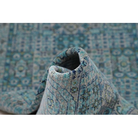 Tappeto Mamlouk Pakistan grigio azzurro 80x293