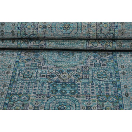 Tappeto Mamlouk Pakistan grigio azzurro 80x293