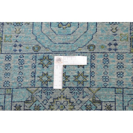Tappeto Mamlouk Pakistan grigio azzurro 80x293