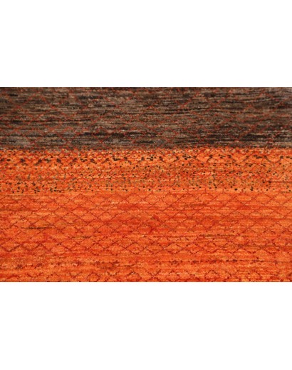 Tappeto Royal Gabbeh Pakistan marrone verde 79x247