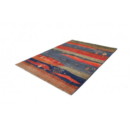 Tappeto Royal Gabbeh Pakistan rosso bianco 170x230
