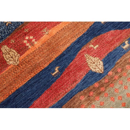 Tappeto Royal Gabbeh Pakistan rosso bianco 170x230
