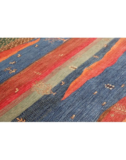 Tappeto Royal Gabbeh Pakistan rosso bianco 170x230