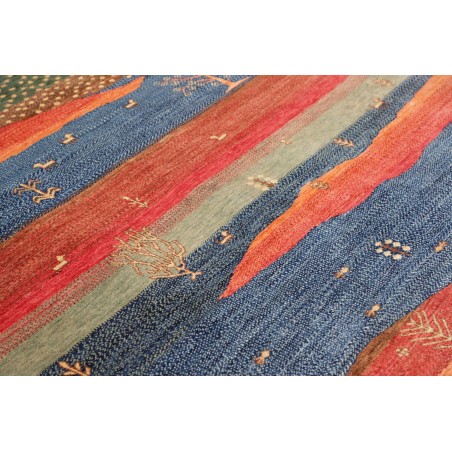 Tappeto Royal Gabbeh Pakistan rosso bianco 170x230