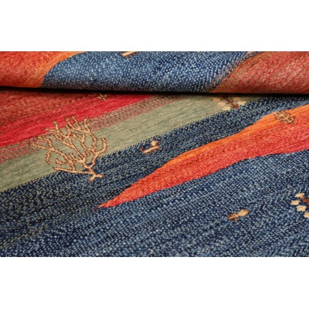 Tappeto Royal Gabbeh Pakistan rosso bianco 170x230