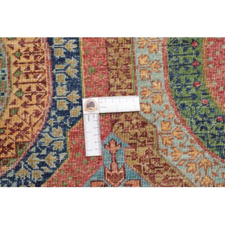 Tappeto Mamlouk Pakistan azzurro bianco 203x305