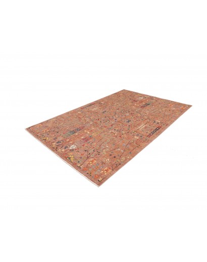 Tappeto Shahi Fine Pakistan marrone rosso 167x237