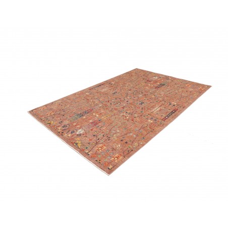 Tappeto Shahi Fine Pakistan marrone rosso 167x237