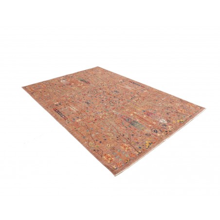 Tappeto Shahi Fine Pakistan marrone rosso 167x237