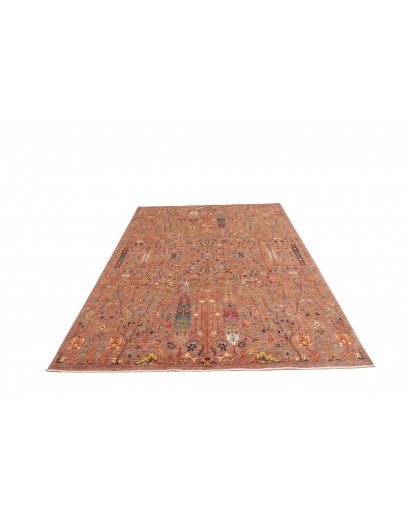 Tappeto Shahi Fine Pakistan marrone rosso 167x237