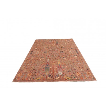 Tappeto Shahi Fine Pakistan marrone rosso 167x237