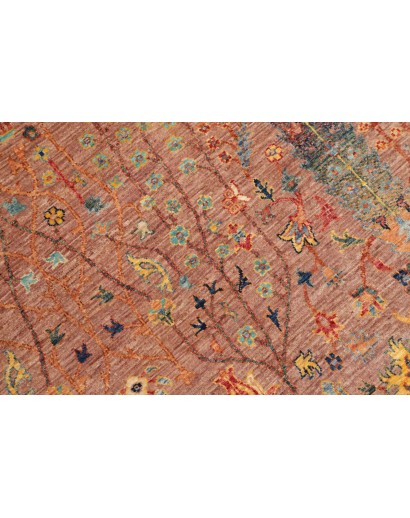 Tappeto Shahi Fine Pakistan marrone rosso 167x237