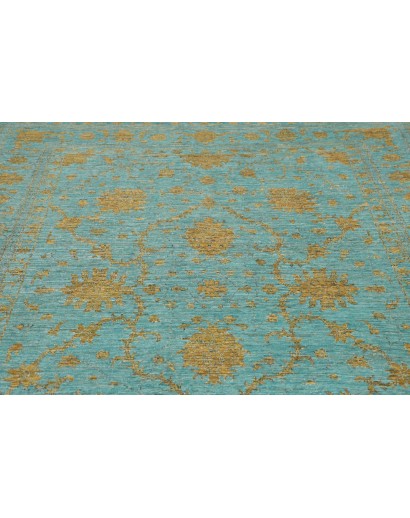 Tappeto Zigler Fine Pakistan verde marrone 202x259